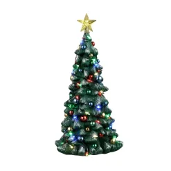 LEMAX Villagio Di Natale Lemax-Accessori (H16 cm) Albero di Natale luminoso