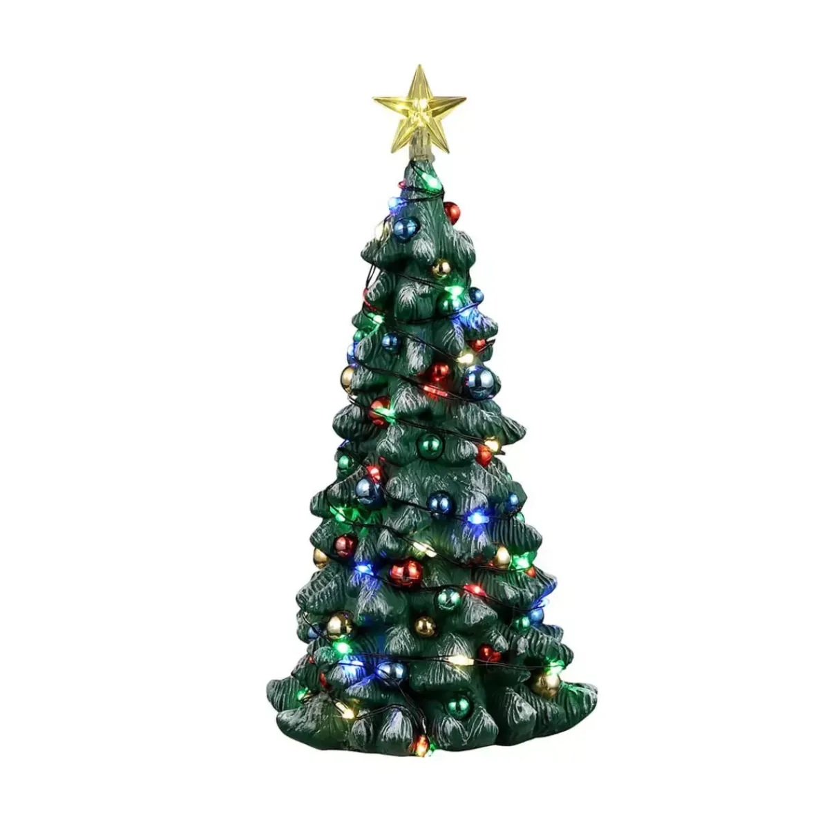 LEMAX Villagio Di Natale Lemax-Accessori (H16 cm) Albero di Natale luminoso