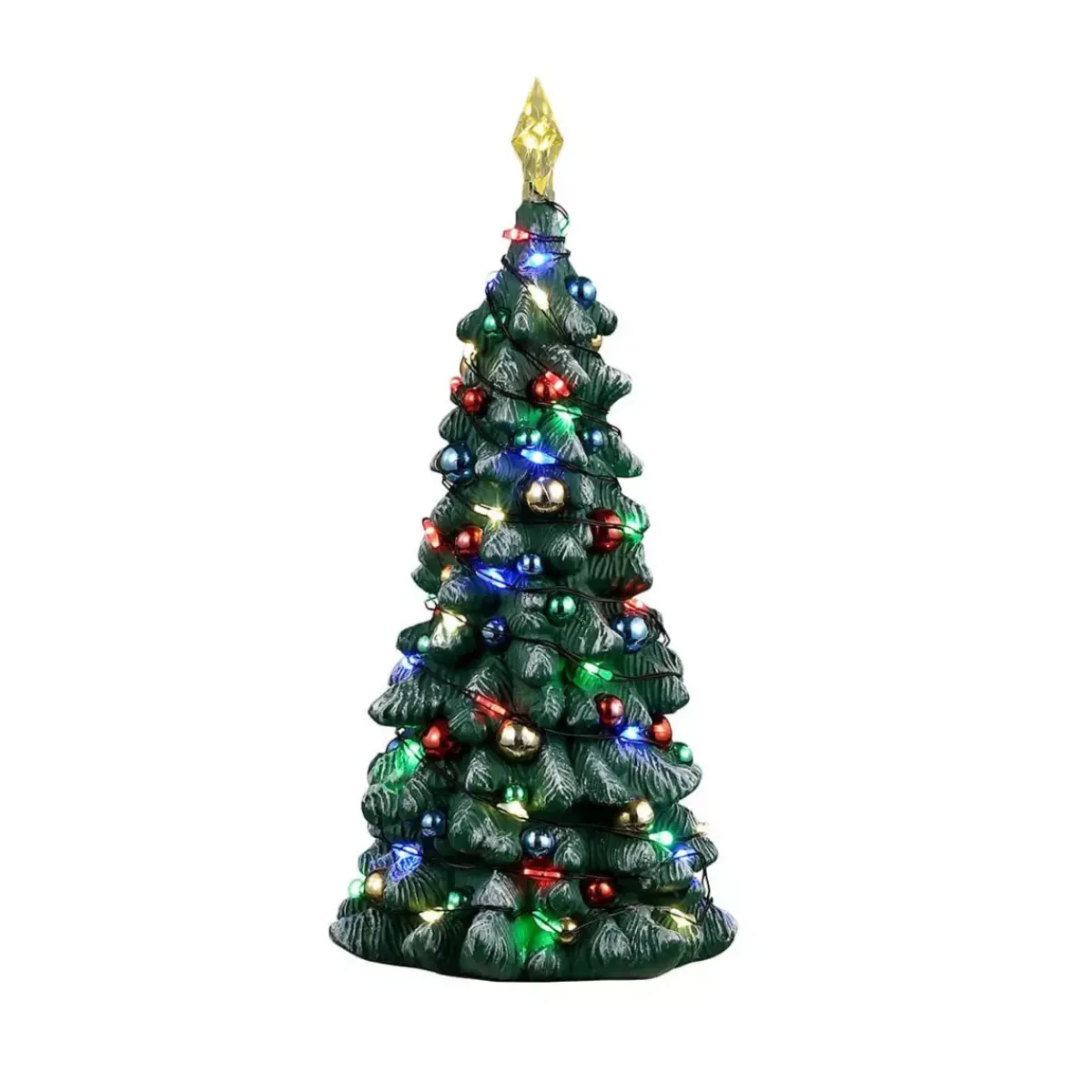 LEMAX Villagio Di Natale Lemax-Accessori (H16 cm) Albero di Natale luminoso