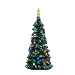 LEMAX Villagio Di Natale Lemax-Accessori (H16 cm) Albero di Natale luminoso