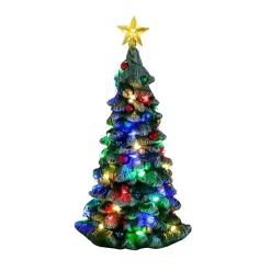 LEMAX Villagio Di Natale Lemax-Accessori (H16 cm) Albero di Natale luminoso