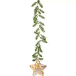 KAEMINGK Decorazioni E Oggetti Natalizi|Oggetti Decorativi E Illuminati-Addobbo natalizio luminoso da appendere con pile 15 LED (H20 cm) Stella
