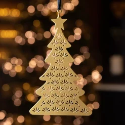 KAEMINGK Addobbi Natalizi-Alberi di Natale traforati herbe