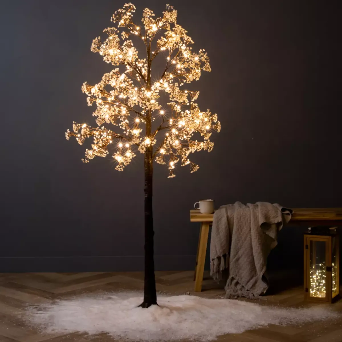 EMINZA Alberi Luminosi-Alberi luminosi 126 LED (H150 cm) Ciliegio in fiore