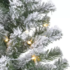 KAEMINGK Albero Di Natale Artificiale-Albero artificiale per tavolo pre-illuminato Royal Alt. 60 cm Bianco caldo