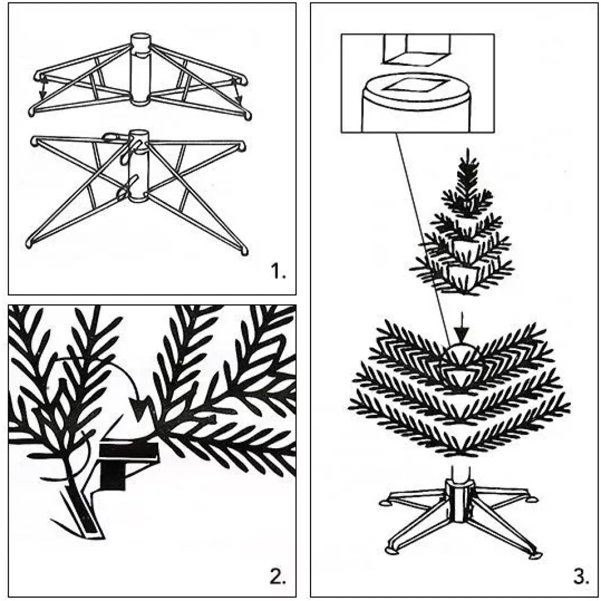 EMINZA Albero Di Natale Artificiale|Alberi Di Natale Grande Dimensione-Albero di Natale artificiale Edmonton Alt. 210 cm Verde abete