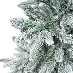 EMINZA Albero Di Natale Artificiale|Alberi Di Natale Grande Dimensione-Albero di Natale artificiale (H240 cm) Glockner Verde innevato