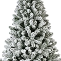 EMINZA Albero Di Natale Artificiale|Alberi Di Natale Grande Dimensione-Albero di Natale artificiale King Alt. 210 cm Verde innevato
