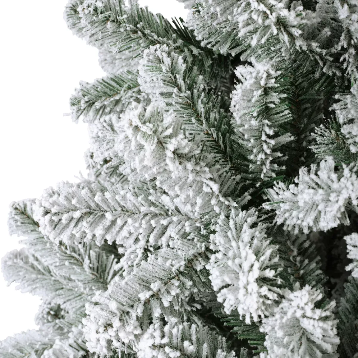 EMINZA Albero Di Natale Artificiale|Alberi Di Natale Grande Dimensione-Albero di Natale artificiale luminoso 640 LED H300 cm King Verde innevato
