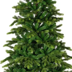 EMINZA Albero Di Natale Artificiale-Albero di Natale artificiale Caucasia Nordmann Alt. 180 cm Verde abete