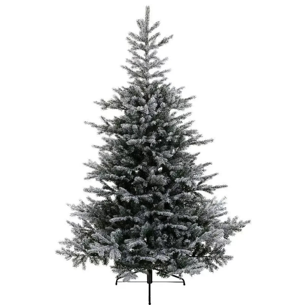 EMINZA Albero Di Natale Artificiale|Alberi Di Natale Grande Dimensione-Albero di Natale artificiale Glorious Alt. 210 cm Verde innevato