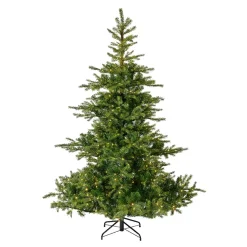 EMINZA Albero Di Natale Artificiale|Alberi Di Natale Grande Dimensione-Albero di Natale artificiale luminoso 800 LED H270 cm Glorious Verde abete