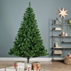EMINZA Albero Di Natale Artificiale|Alberi Di Natale Grande Dimensione-Albero di Natale artificiale H240 cm Eco Tree Verde abete