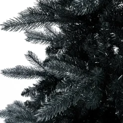 EMINZA Albero Di Natale Artificiale|Alberi Di Natale Grande Dimensione-Albero di Natale artificiale (H240 cm) Monaco Nero