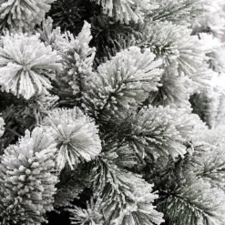 EMINZA Albero Di Natale Artificiale|Alberi Di Natale Grande Dimensione-Albero di Natale artificiale Edmonton Alt. 240 cm Verde innevato