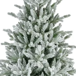 EMINZA Albero Di Natale Artificiale|Alberi Di Natale Grande Dimensione-Albero di Natale artificiale Allix Alt. 298 cm Verde innevato
