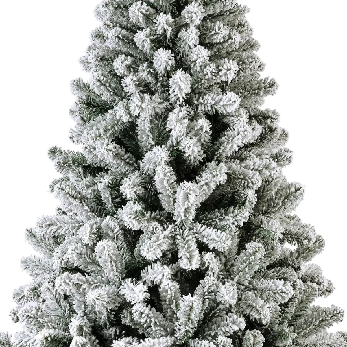 EMINZA Albero Di Natale Artificiale|Alberi Di Natale Grande Dimensione-Albero di Natale artificiale H300 cm King Verde innevato