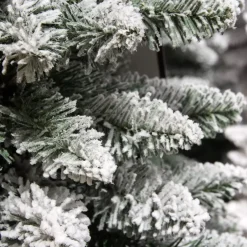 EMINZA Albero Di Natale Artificiale|Alberi Di Natale Grande Dimensione-Albero di Natale artificiale Narrow Alt. 300 cm Verde innevato