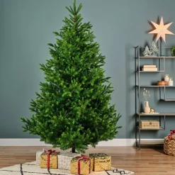 EMINZA Albero Di Natale Artificiale-Albero di Natale artificiale (H150 cm) Abies Nordmann Verde abete