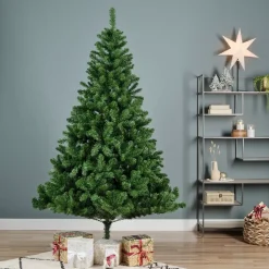 EMINZA Albero Di Natale Artificiale-Albero di Natale artificiale H150 cm Eco Tree Verde abete
