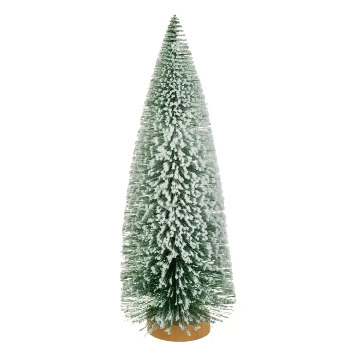 JJA Decorazione Da Tavola-Albero di Natale artificiale da tavolo (H25 cm) Foresta innevata
