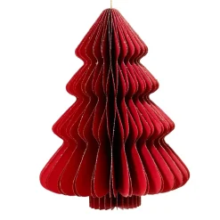 KAEMINGK Addobbi Natalizi|Decorazioni E Oggetti Natalizi-Albero di Natale in carta da appendere (H15 cm) con chiusura magnetica