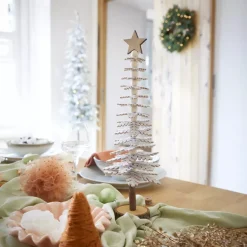 KAEMINGK Decorazioni E Oggetti Natalizi-Albero di Natale in feltro da tavolo (H37 cm) Stile chalet