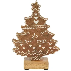 KAEMINGK Decorazioni E Oggetti Natalizi|Decorazione Da Tavola-Albero di Natale in legno da tavolo (H17 cm) Swiss