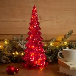 KAEMINGK Decorazioni E Oggetti Natalizi|Oggetti Decorativi E Illuminati-Albero di Natale luminoso a batteria 20 LED (H32 cm) Eterno