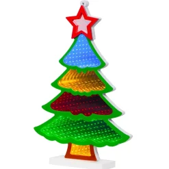 KAEMINGK Decorazioni E Oggetti Natalizi|Oggetti Decorativi E Illuminati-Albero di Natale luminoso 180 LED (H32 cm) Infinity