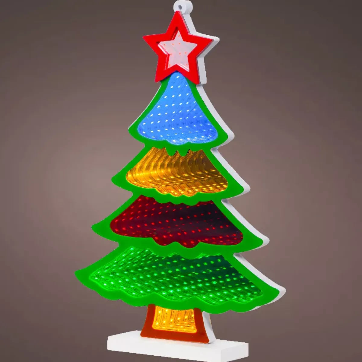 KAEMINGK Decorazioni E Oggetti Natalizi|Oggetti Decorativi E Illuminati-Albero di Natale luminoso 180 LED (H32 cm) Infinity