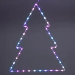 KOOPMAN Oggetti Decorativi E Illuminati|Decorazioni E Oggetti Natalizi-Albero di Natale neon luminoso 41 LED H60 cm