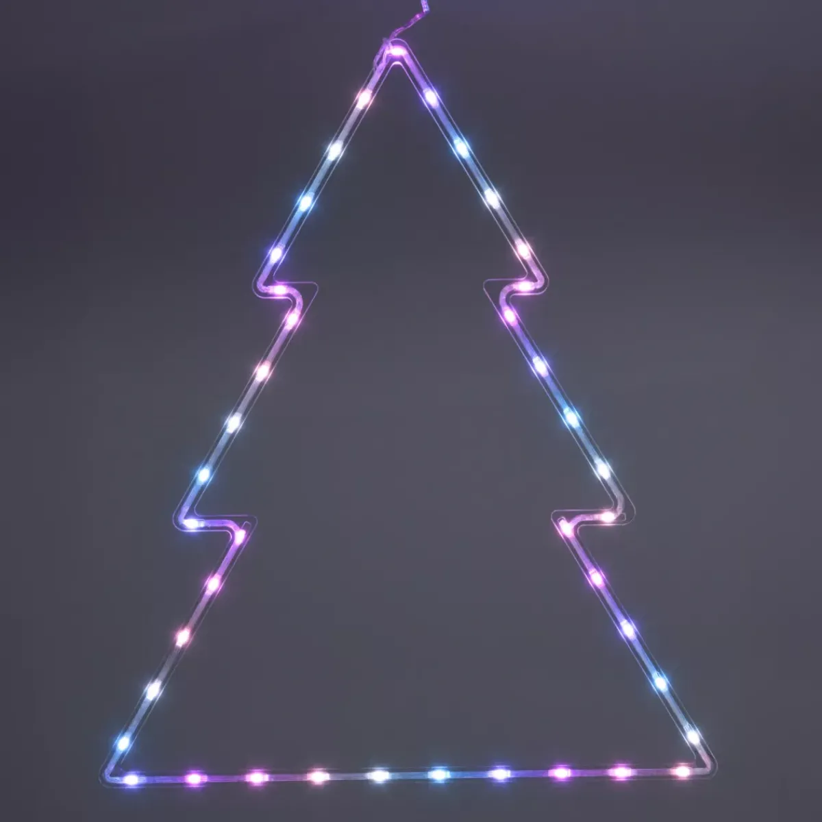 KOOPMAN Oggetti Decorativi E Illuminati|Decorazioni E Oggetti Natalizi-Albero di Natale neon luminoso 41 LED H60 cm