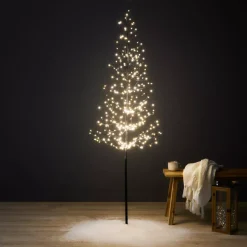 EMINZA Alberi Luminosi|Personaggi E Oggetti Grande Dimensione-Albero luminoso 360 LED (H180 cm) Abete invernale