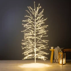EMINZA Alberi Luminosi-Albero luminoso 1755 LED (H180 cm) Christmas Luxe e caldo