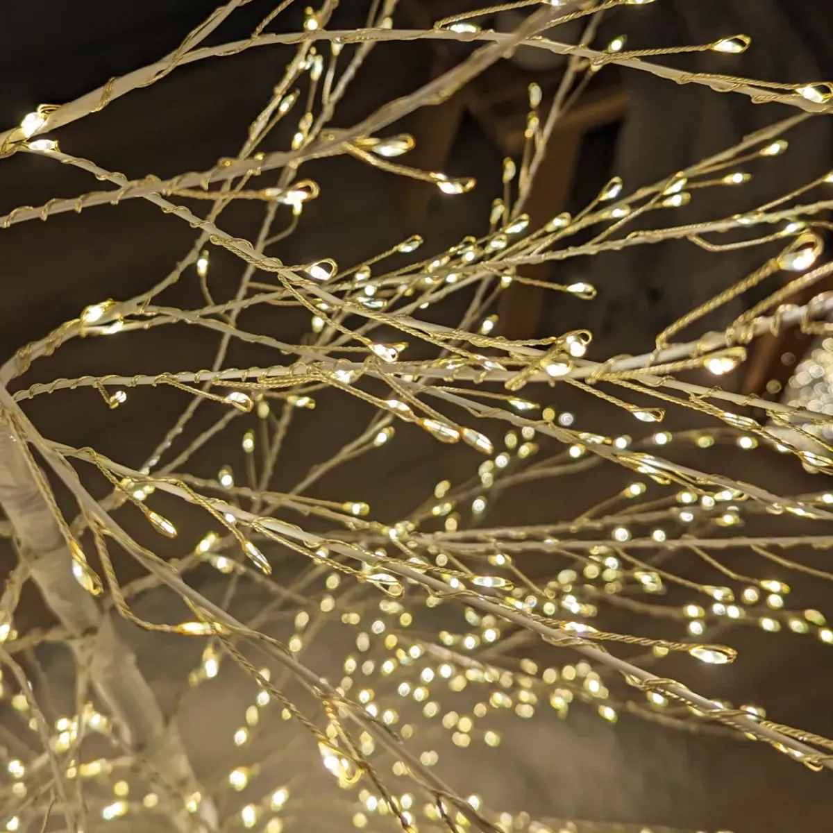 EMINZA Alberi Luminosi-Albero luminoso 1755 LED (H180 cm) Christmas Luxe e caldo