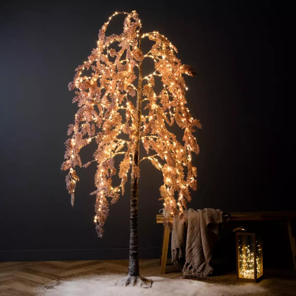 EMINZA Alberi Luminosi|Personaggi E Oggetti Grande Dimensione-Albero luminoso 600 LED (H200 cm) Fiore