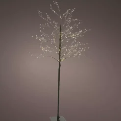 KAEMINGK Alberi Luminosi-Albero luminoso 720 LED (H180 cm) Holly Platano e bianco caldo