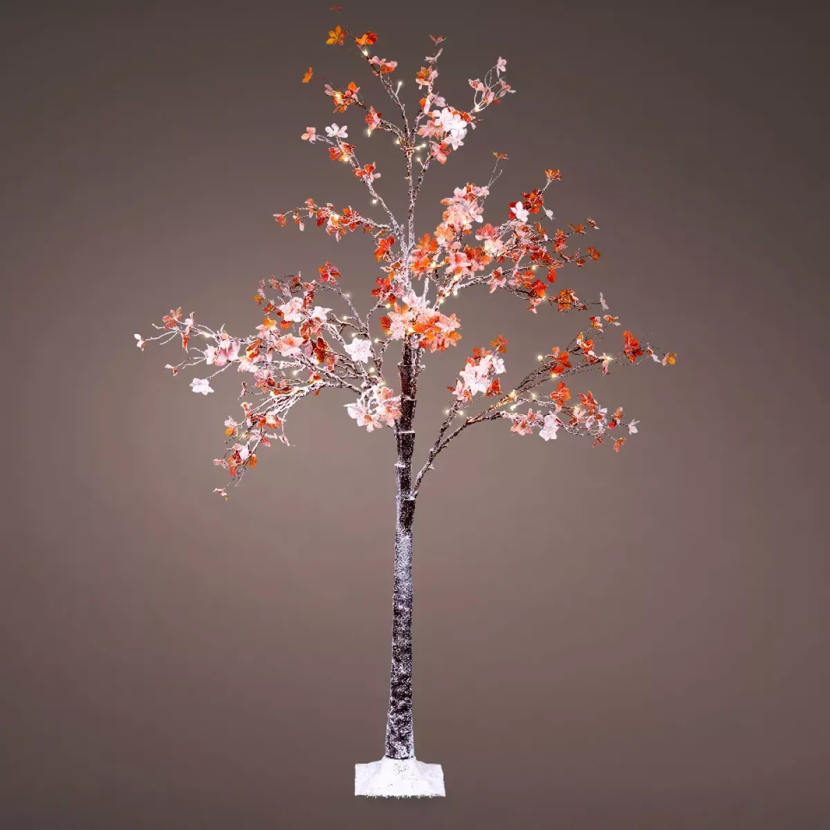 EMINZA Alberi Luminosi|Personaggi E Oggetti Grande Dimensione-Albero luminoso 96 LED (H180 cm) Quercia innevata