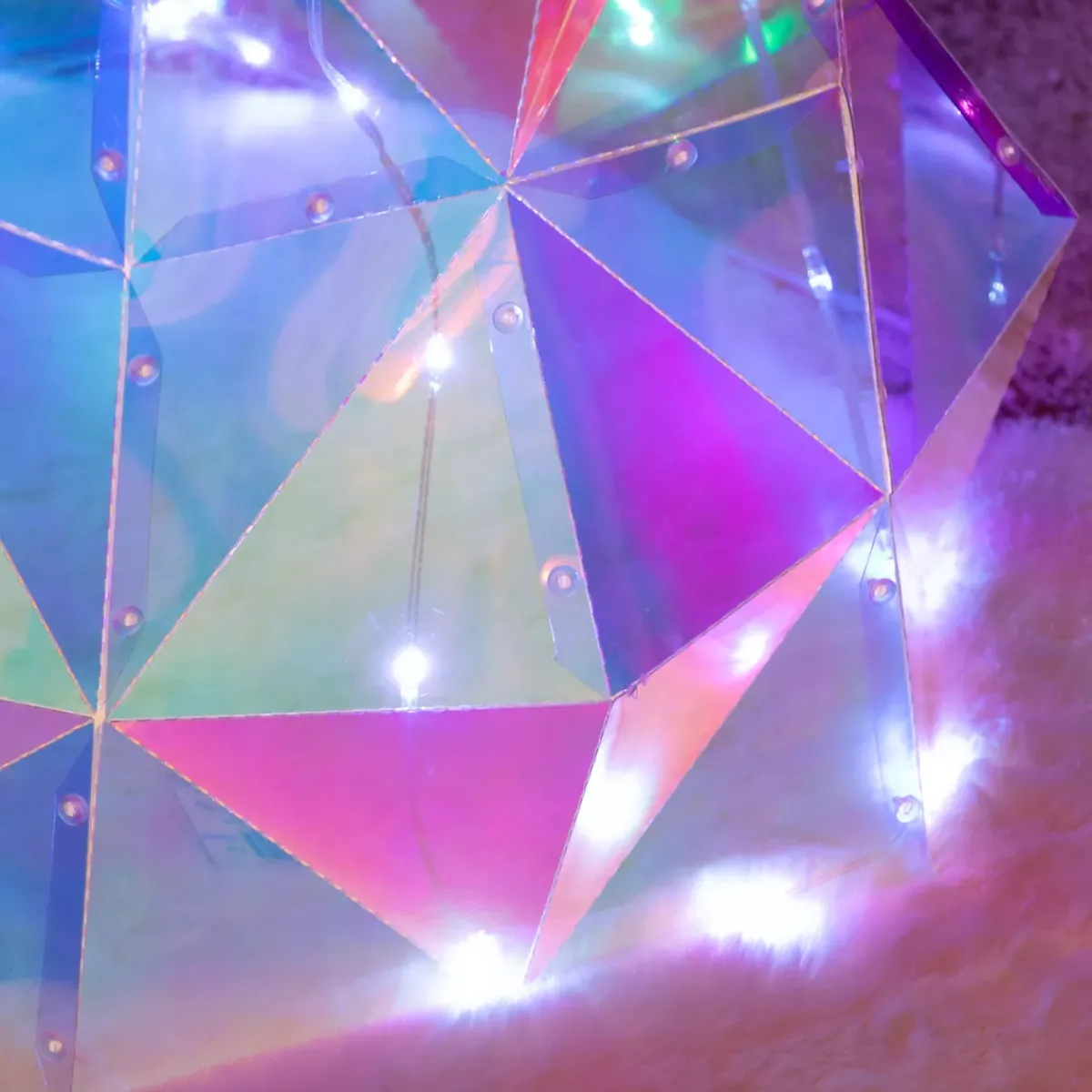 EMINZA Decorazioni E Oggetti Natalizi|Oggetti Decorativi E Illuminati-Albero luminoso 120 Micro LED (H110 cm) Ice Bianco freddo