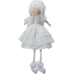 KAEMINGK Babbo Natale Animali E Personaggi-Angelo di Natale con gambe flessibili (H53 cm) Signorina Inverno