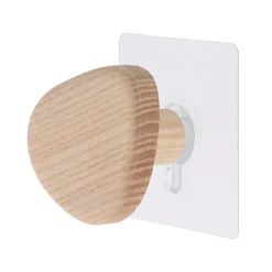 TENDANCE Contenitori Bagno-Appendiabiti adesivo da muro (D6,5 cm)