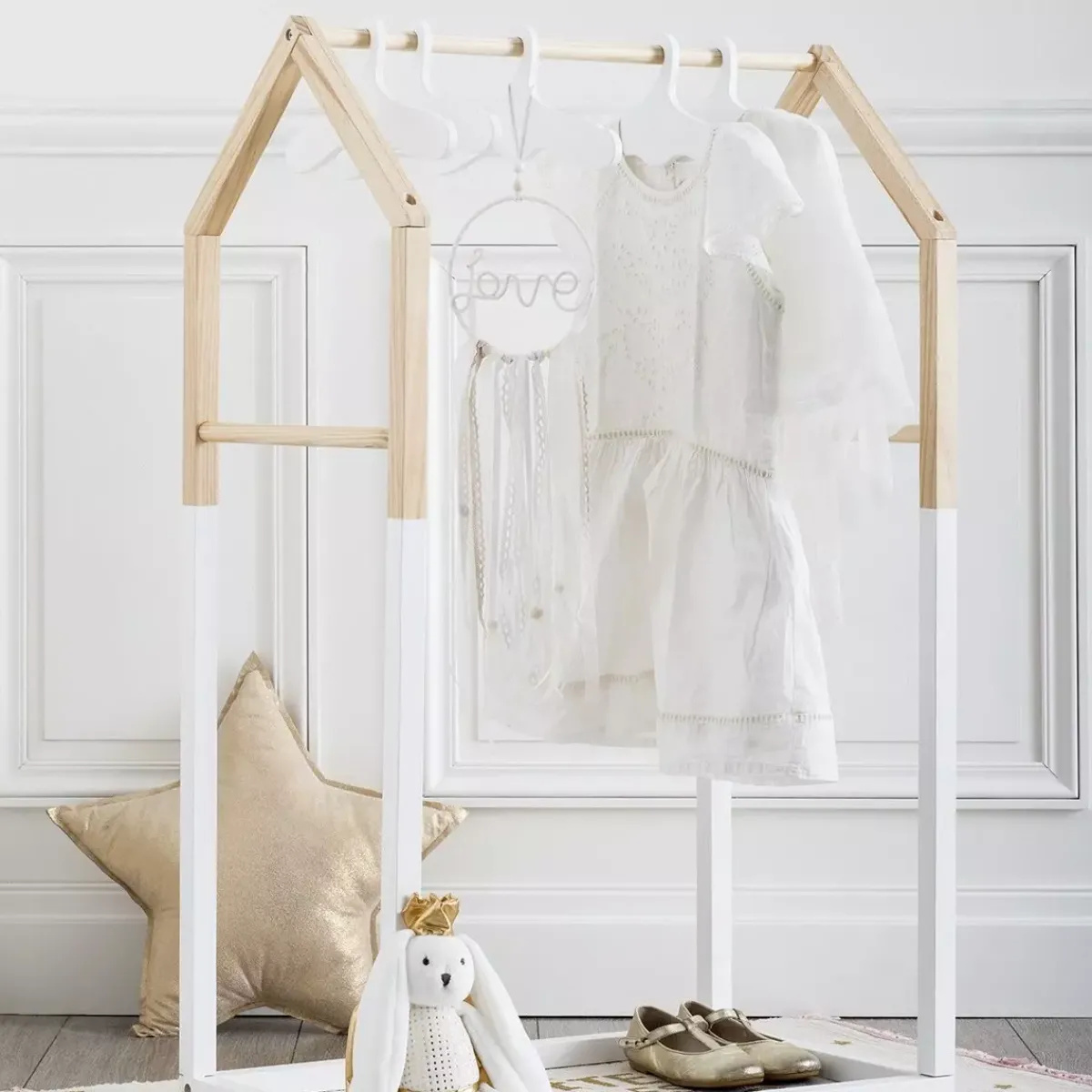 ATMOSPHERA Mobili Bambini-Appendiabiti per bambini legno (H100 cm) Casa