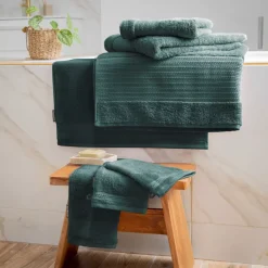 EMINZA Biancheria Bagno|Asciugamani Bagno-Asciugamano bagno cotone bio (50 x 90 cm) Méline