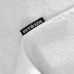 EMINZA Biancheria Bagno|Asciugamani Bagno-Asciugamano bagno cotone bio (30 x 50 cm) Méline chantilly
