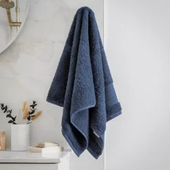 EMINZA Biancheria Bagno|Asciugamani Bagno-Asciugamano bagno cotone bio (50 x 90 cm) Méline