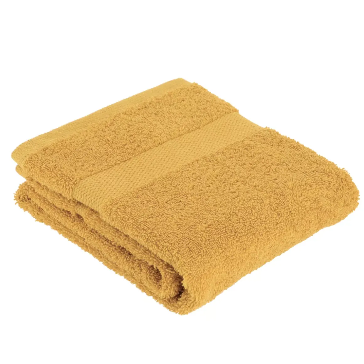 Asciugamano da bagno cotone (50 x 90 cm) Timeless Giallo senape