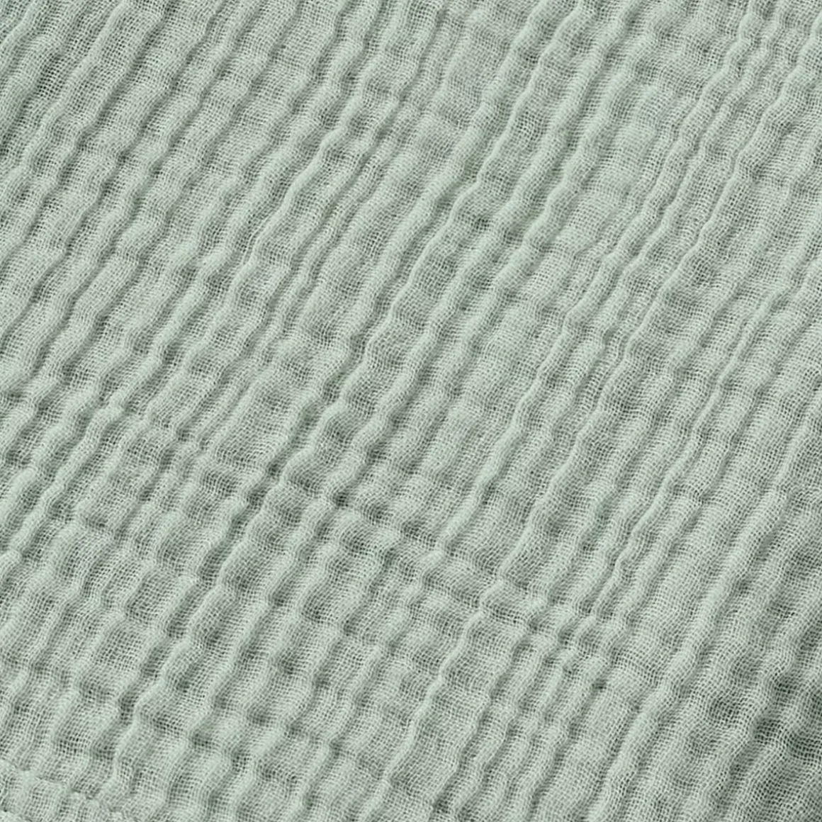 Asciugamano da bagno in garza di cotone (90 x 150 cm) Gaia Verde eucalipto