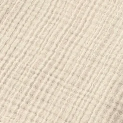 Asciugamano da bagno in garza di cotone (70 x 130 cm) Gaïa Beige pampa