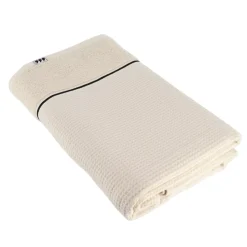 TENDANCE Biancheria Bagno|Asciugamani Bagno-Asciugamano da bagno nido d'ape (90 x 150 cm) Japandi